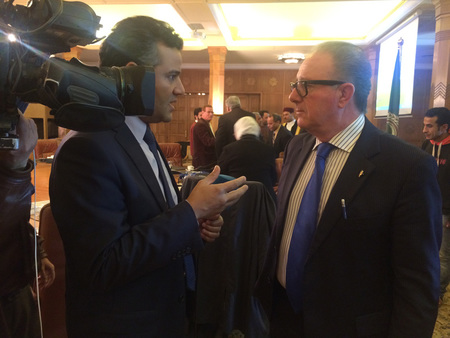 Forum League Arab Nations Tv Interview Torello Lotti