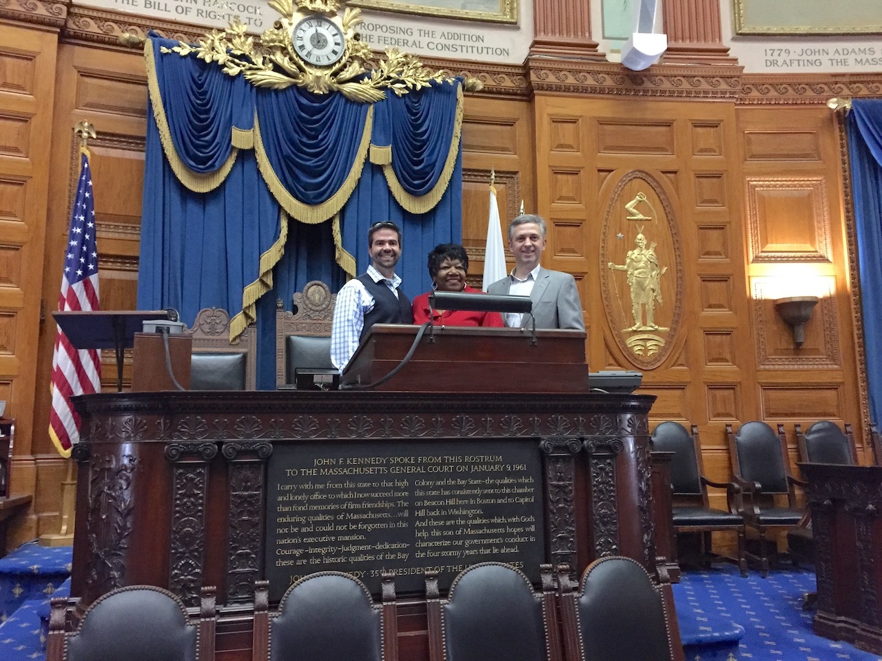 VITFriends vitiligo rally at MA State House  2015-2