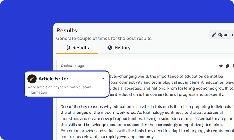 Free AI Article Writer Free AI Article Writer