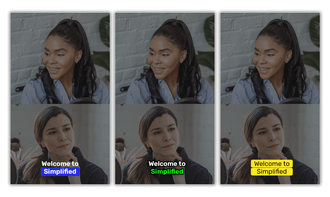 Free AI Subtitle Style Symphony