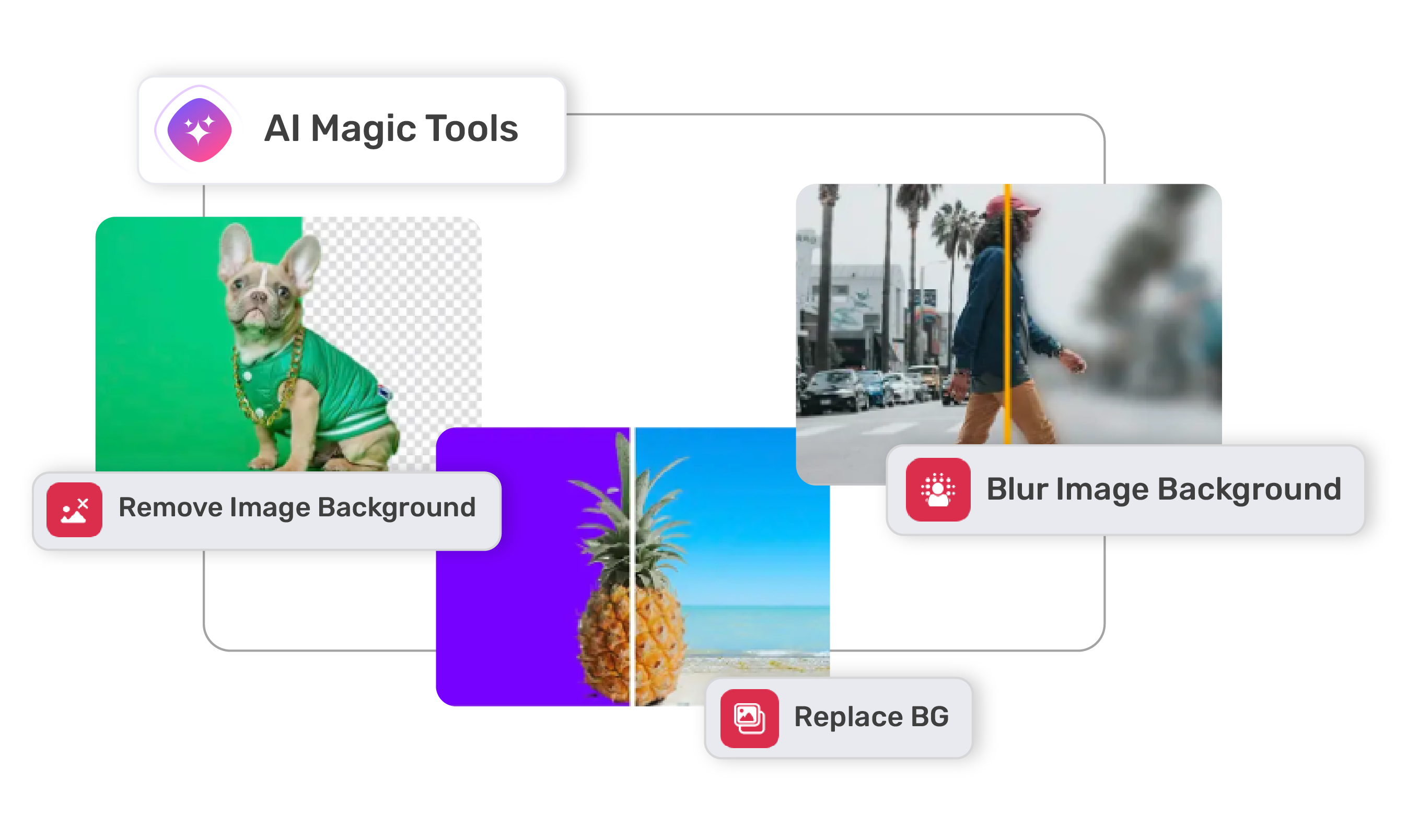 One Click Background Magic Wand