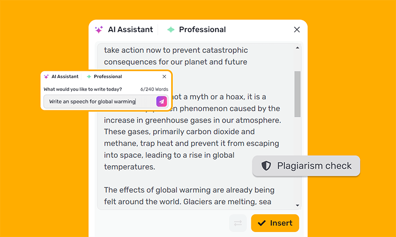 Verificador de plágio de IA on-line