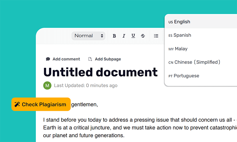 Melhor verificador de plágio de IA