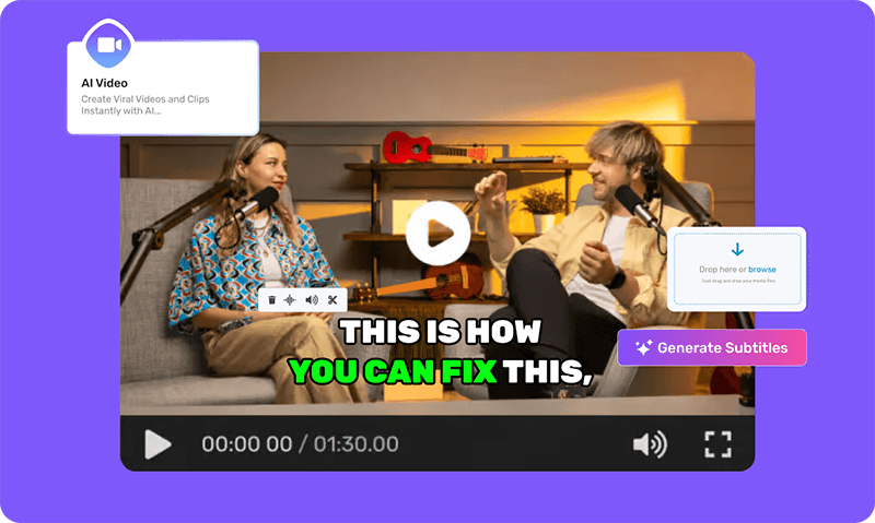 Generador de videos de IA en línea